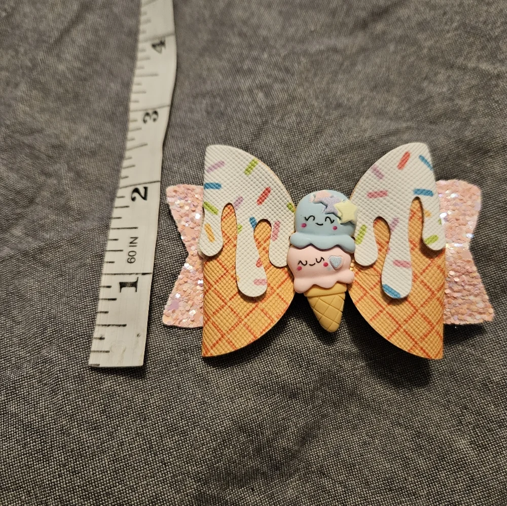 3/$20 💥 Ice Cream Cone hair barret NWT